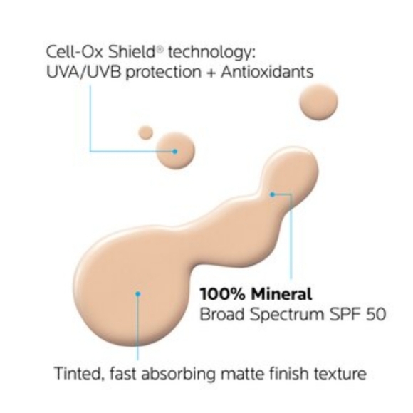 La Roche Posay $42 ANTHELIOS MINERAL TINTED SUNSCREEN FOR FACE SPF 50 New 50ml - Picture 8 of 8